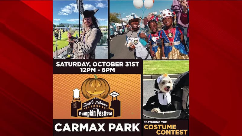 Scott's Addition is hosting a pumpkin festival on Saturday, October 31st, from 12 p.m. to 6...