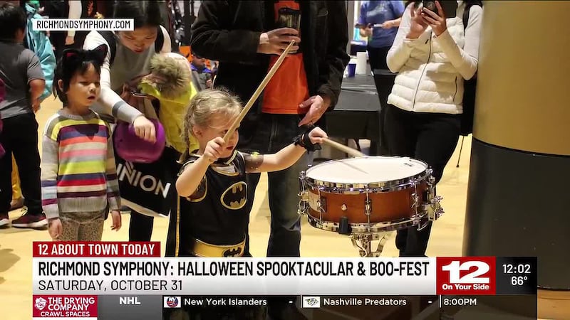 Richmond Symphony will host its Halloween Spooktacular & Boo-Fest on Sat., Oct. 31 at the...