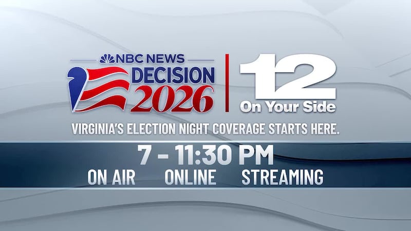 12 On Your Side will have live coverage of the 2026 election from 7 p.m. through 11:30 p.m. on...